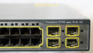 سوئیچ شبکه 48 پورت سیسکو CISCO C3750 48PS-S